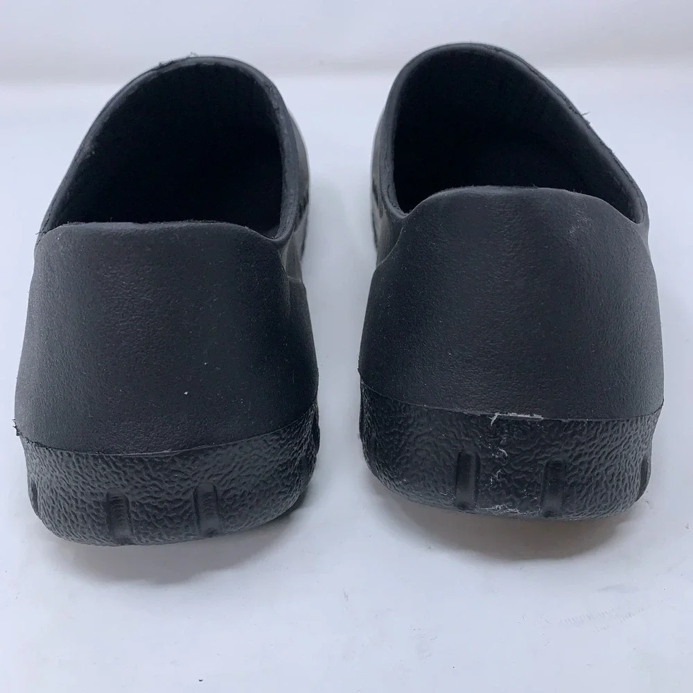 Wako Mens Size 40 Black Waterproof Non-Slip Safety Work Clogs Chef Shoes NWOB
